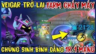 TỐC CHIẾN : Veigar Farm Cháy Máy Ném Bể Đầu Team Bạn, 1 Chiêu Bốc Hơi Không Nói Nhiều