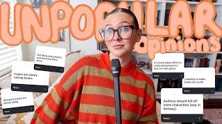 Reading YOUR unpopular book opinions ⎮are books ruined as we know it?