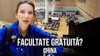 VIATA DE STUDENT in CHINA  Studii GRATUITE, campusuri, facilitati, moda si mancare in Shanghai