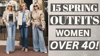 15 Chic and Classy Spring Outfits for Women Over 40 | Fashion Over 40