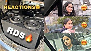 RDS Subwoofers Cute Girls Reactions PART-2  ||  Harshit Vlogs