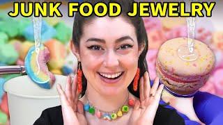 DIY Resin Junk Food Jewelry