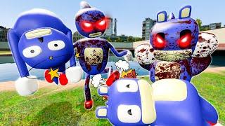 PLAYING AS SUPPER CURSED SONIC 3D SANIC CLONES MEMES in Garry's Mod!