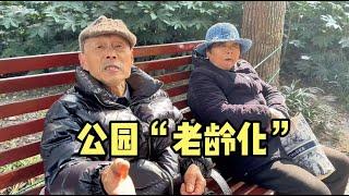 公园“老龄化”？上海爷叔说老龄化社会现象，一针见血道出现实