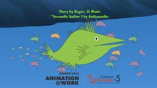 Animation at Work 2024 - The Pointy Nose Green Fish #CartoonAnimator #Reallusion