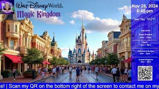 Live: Disney Resort TV-Park Times-Weather-News & Info-24/7 Livestream