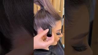 آموزش شنیون جمع و باز دخترانه شیک #عروس #شنیون #hairtutorial #hairdresser #hairstyle