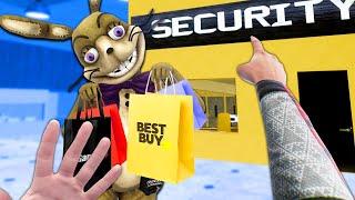 I Made Glitchdaddy RAID The Mall!