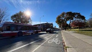 Toronto LIVE Protest to Save Our Bike Lanes Organized by Fight For Bikes November 9, 2024