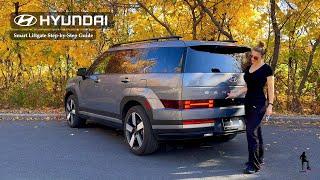 2025 Hyundai Santa Fe: How to Activate the Smart Power Liftgate