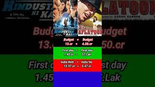 Hindustan ki kasam vs Aflatoon Bollywood movie comparing box office collection