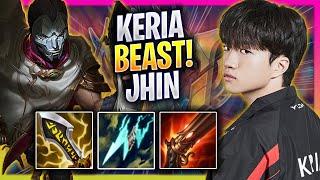 KERIA IS A BEAST WITH JHIN! - T1 Keria Plays Jhin ADC vs Jinx! | Season 2024