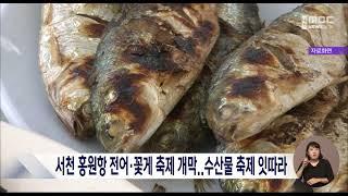 서천 홍원항 전어·꽃게 축제..수산물 축제 잇따라/대전MBC