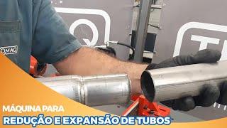 Máquina para Redução e Expansão de Tubos Tecnomaq Curvadoras