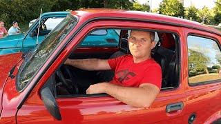 Odwiedziny kolegi - Zwiedzamy Sandomierz - Fiat126p