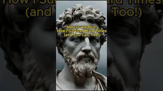 Marcus Aurelius’ Advice For Hard Days #shorts #stoicism #stoicism