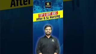 Top 5 Government Jobs After BSc Nursing #bscnursing #shorts | Dr. Himanshu Sir