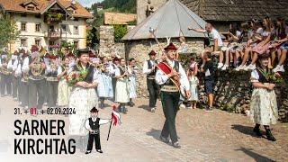  Sarner Kirchtag 2024 - Parade in Sarntal valley, Bolzano - South Tyrol