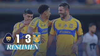 PUMAS 1-3 TIGRES J6 | OZZIEL HERRERA comandó la REMONTADA en CU