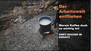 just coffee? | esbit cooker|bushcraft | German | english