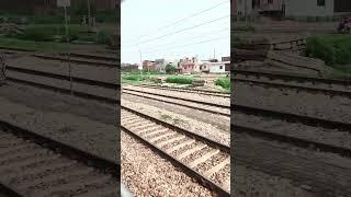 crossing with North East express #train #travel #indianrailways #railfans #railway #railfan