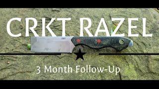 CRKT Razel - 3 Month Follow-up Video