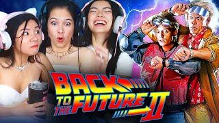 Foreign Girls React |  Back to the Future Part II | First Time Watch