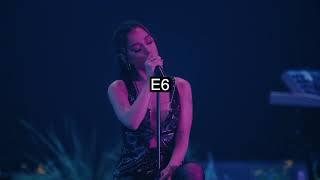 Ariana Grande NEW E6 whistles!! My Hair live whistles showcase.