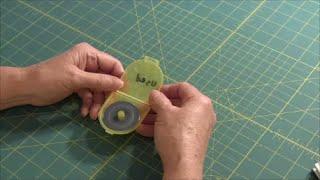 Needlepointers.com Quick Tip #16 - Repurpose Old Rotary Cutting Blades