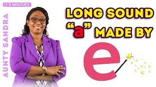 Long sound "a" made by Magic "e" | Learning to Read and Spell | Phonics | Blending Letter Sounds