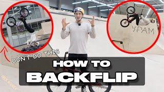 HOW TO BACKFLIP