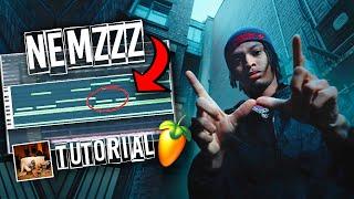 How to make HOODTRAP Beats for NEMZZZ!! (fl studio tutorial)