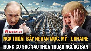 Thời sự quốc tế: Nga thoát bẫy ngoạn mục, Mỹ - Ukraine hứng cú sốc sau thỏa thuận ngừng bắn