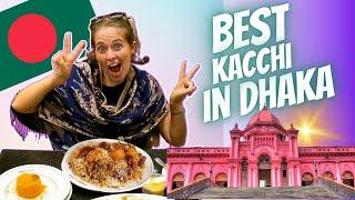 BANGLADESH Food - Sultan's Dine KACCHI Biryani in DHAKA 