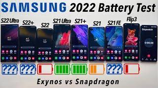 ULTIMATE 2022 Samsung Battery Test!