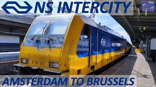 AMSTERDAM TO BRUSSELS NS INTERNATIONAL INTERCITY DIRECT / DUTCH TRAIN TRIP REPORT