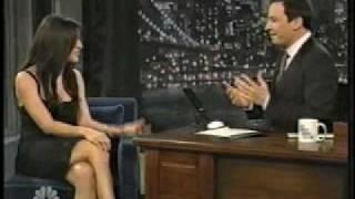 JESSICA SZOHR on THE JIMMY FALLON SHOW THE WHO HALFTIME CREW