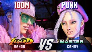 SF6 ▰ IDOM (Manon) vs PUNK (Cammy) ▰ High Level Gameplay