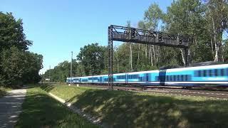 2021 - CZ - Passenger and freight trains in Praha Klánovice, near Prague