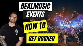 REALMUSIC EVENTS - How To Get Booked By Your Local Promoter | Ep 67