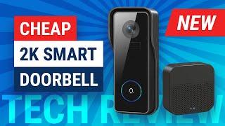 XTU J7C Wireless Video Doorbell & Chime Review WiFi PIR Subscription-Free Battery Doorbell