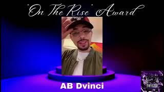 Artist on the rise award 2022 AB Dvinci￼