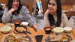 PORK STEAK | GRILLED LIEMPO | PORK INTESTINE | MUKBANG ASMR | Date with my sister in law