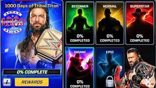 1000 Days of Tribal Titan Roman Reigns | WWE Mayhem New Event Match 1 | Roman Reigns VS King Corbin