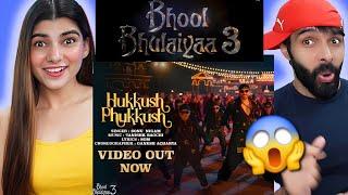 Bhool Bhulaiyaa 3: Hukkush Phukkush Song Reaction Kartik Aaryan, Triptii | Sonu Nigam, Tanishk |