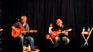 Rik Emmett and Dave Dunlop at The Neat Cafe in Burnstown