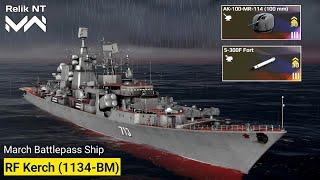 RF Kerch (1134-BM) March Battlepass Ship Review - Modern Warships Alpha Test