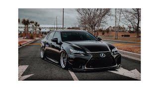 Bagged Lexus GS F X VSXX Work Wheels (4K)