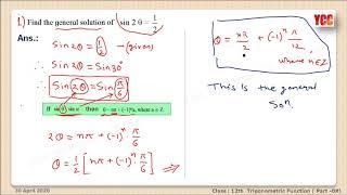 Trigonometric functions part - 8  by Tembhare sir