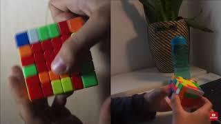 Cuboton (6x6) vs JJ Cuber (5x5)
